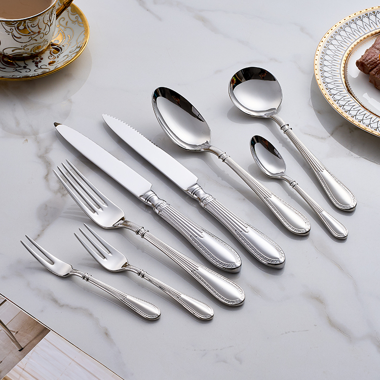 6085 mirror silver cutlery