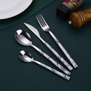 6027-1 mirror silver cutlery