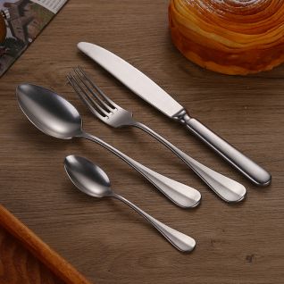 9010 silver gold retro cutlery